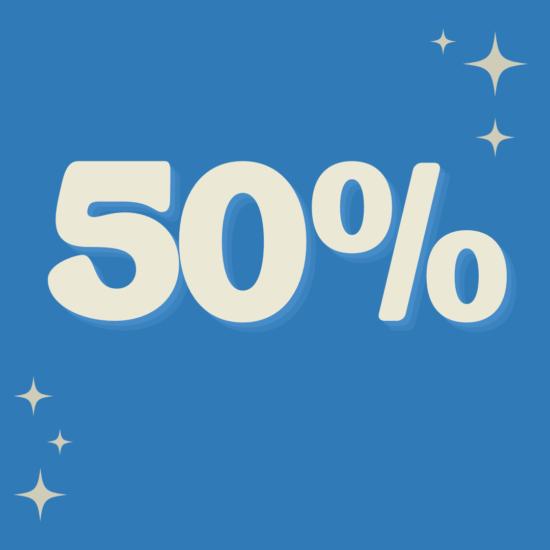 50% OFF